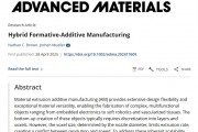 约翰霍普金斯大学推出混合成型3D打印技术，将破解速度与精度两难问题
